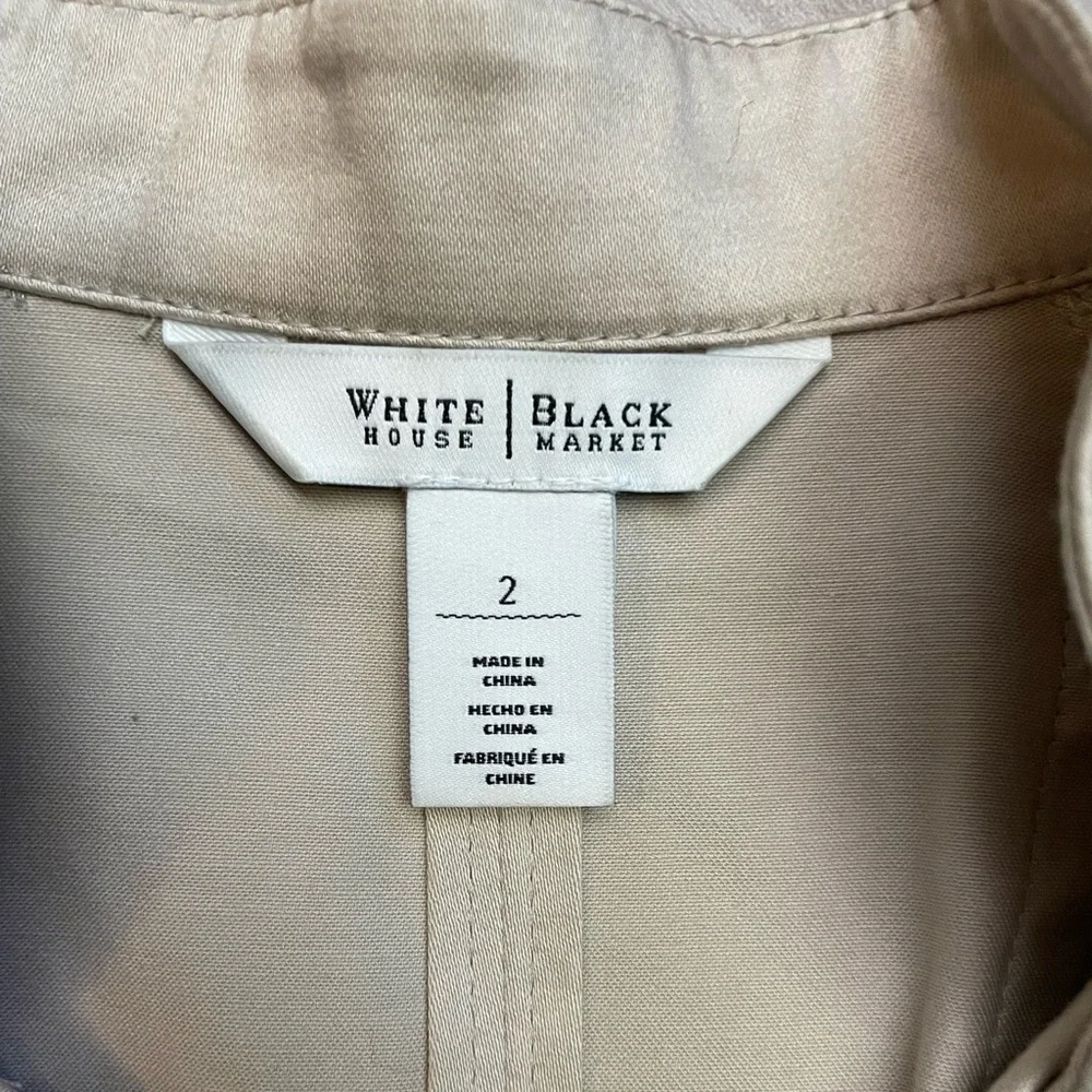 White House Black Market Utility Jacket - Picture 2 of 14